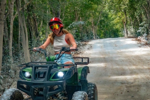 cozumel atv off road adventure to Jade Cavern