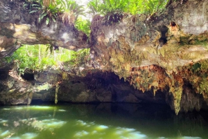 cozumel atv off road adventure to Jade Cavern