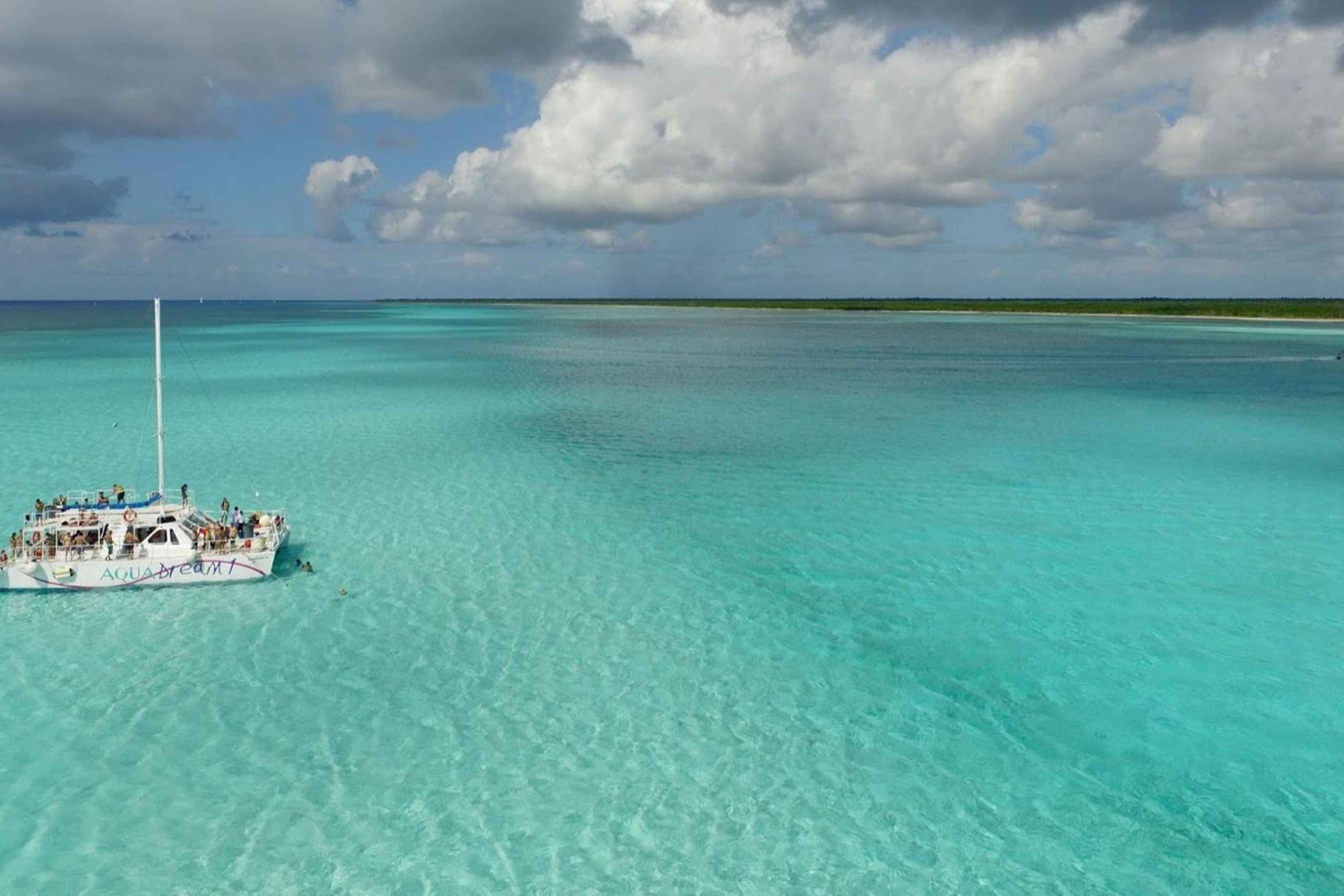 Cozumel: Katamarantur, El Cielo, snorkling, frokost og færge