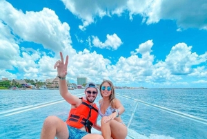 Cozumel: Clearboat em Cozumel + Snorkel + Refrescos!!!