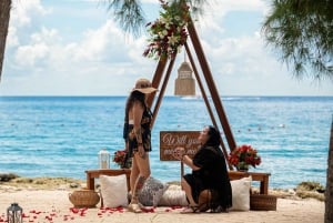 Cozumel: Private Beach Proposal with All-Inclusive Package