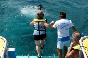 Cozumel : Excursion privée VIP en bateau à fond de verre et plongée en apnée