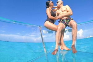 Cozumel Snorkeling Adventure on a Clear Bottom Boat