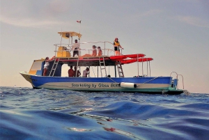 Cozumel: VIP bådtur med glasbund og snorkling ved 3 rev