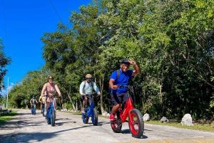 Cozumel: West Coast E-Bike and Snorkeling Tour
