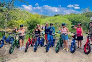 Cozumel: West Coast E-Bike and Snorkeling Tour