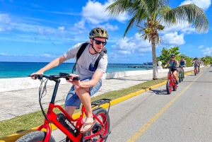 Cozumel: West Coast E-Bike and Snorkeling Tour