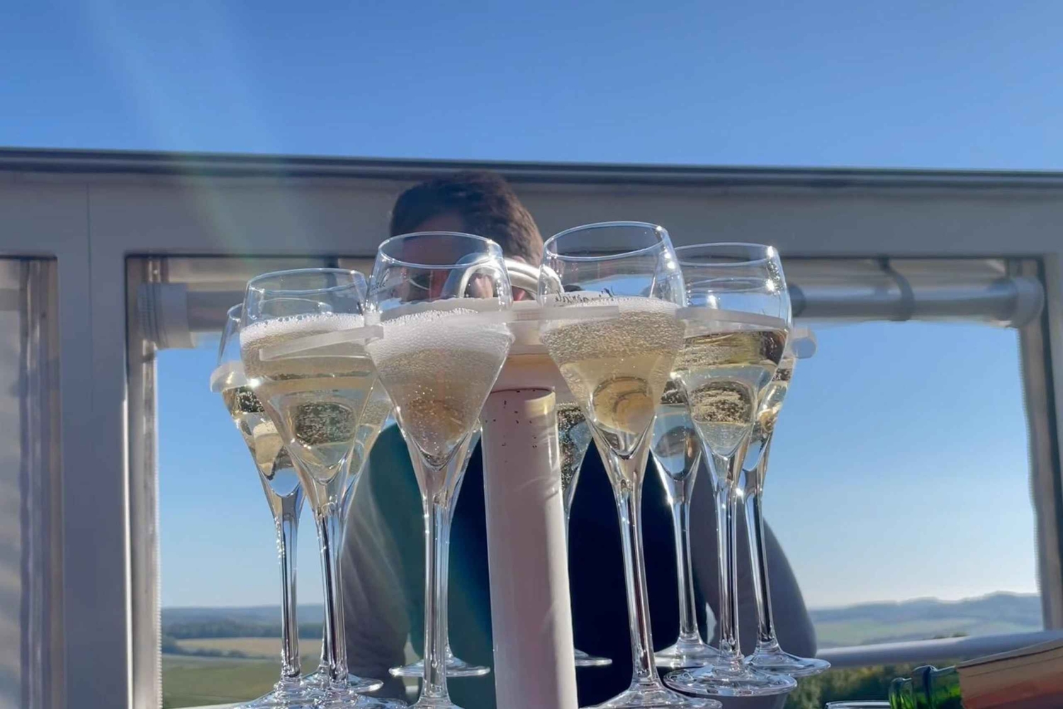 Épernay: tour in autobus panoramico con 3 degustazioni di champagne