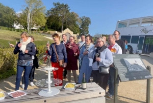 Épernay: tour in autobus panoramico con 3 degustazioni di champagne