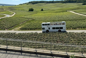 Épernay: tour in autobus panoramico con 3 degustazioni di champagne