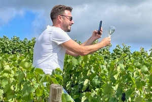 Épernay: tour in autobus panoramico con 3 degustazioni di champagne