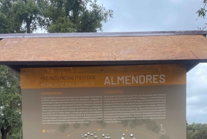Evora : Cromlech des Almendres et Grand Dolmen de Zambujeiro
