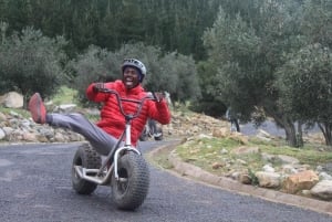 Franschhoek: Descida de scooter