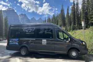 Von Banff/Canmore: Shuttle zum Moraine Lake und Lake Louise