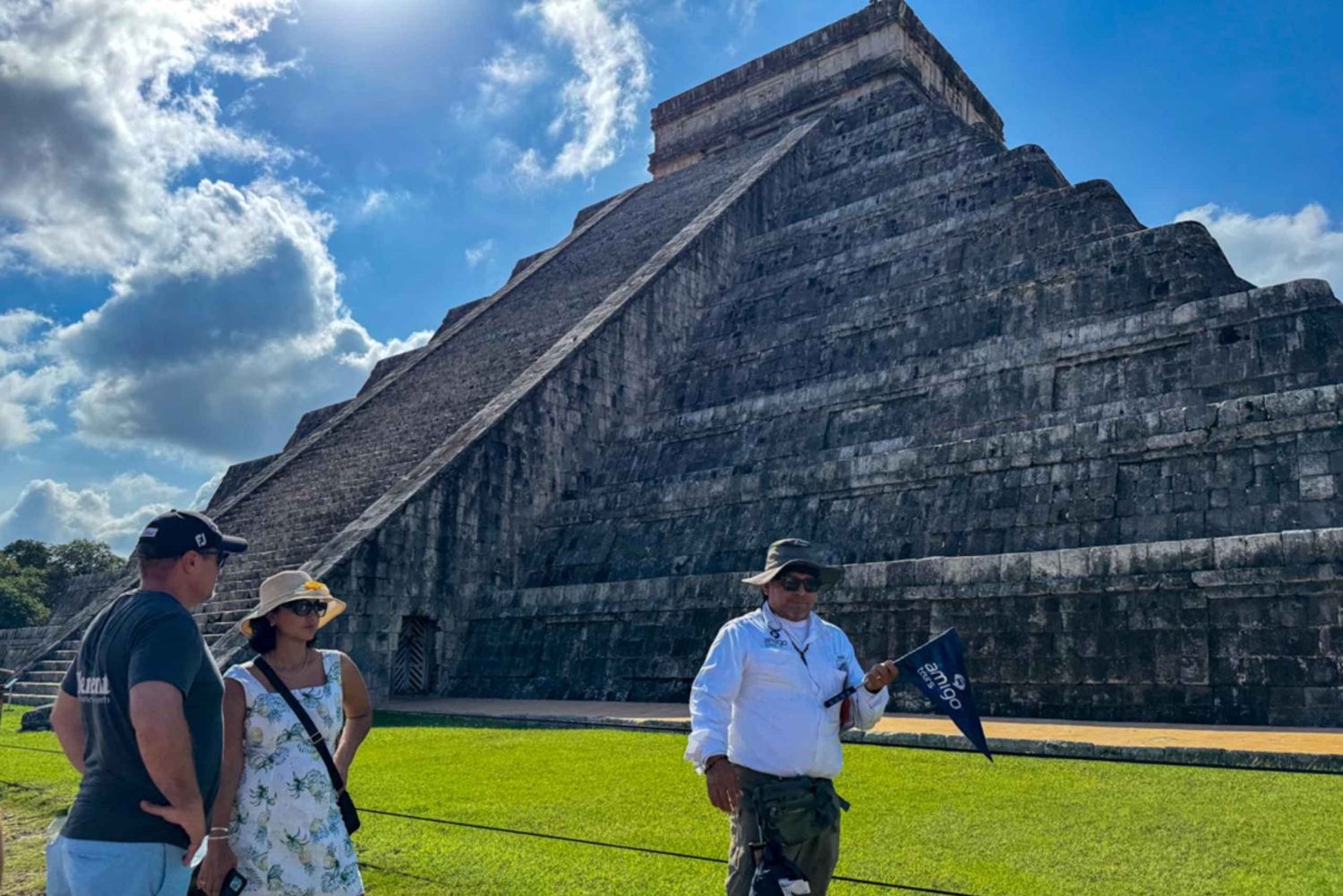 Da Cancun: Escursione di un giorno a Chichen Itza, Cenote e Valladolid