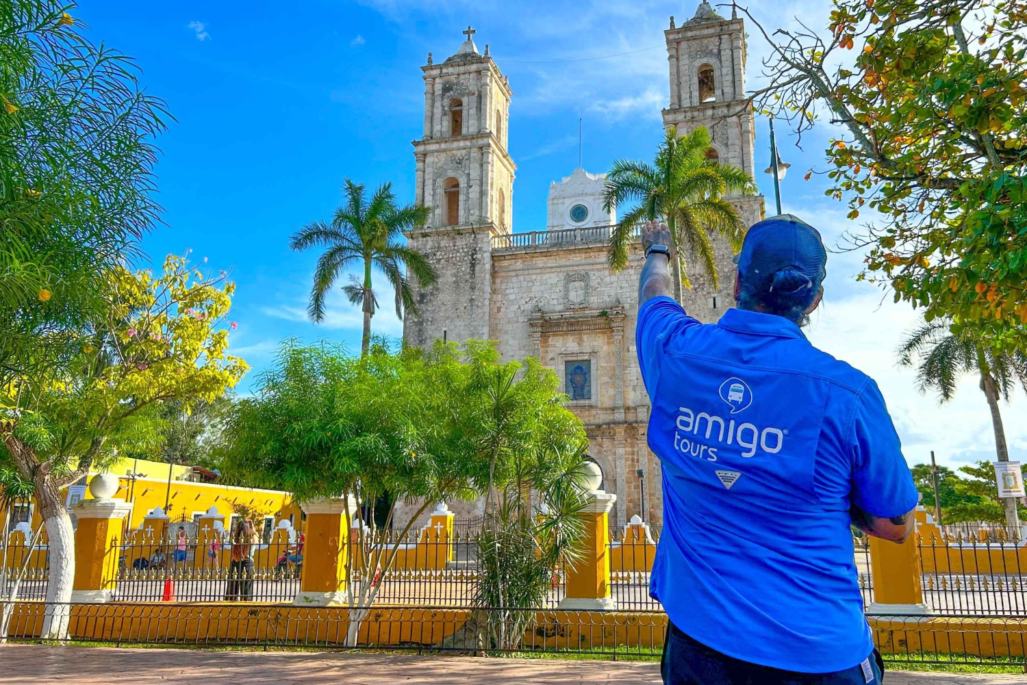 Von Cancun aus: Chichen Itza, Cenote & Valladolid Tagestour