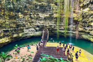 Von Cancun aus: Chichen Itza, Cenote & Valladolid Tagestour