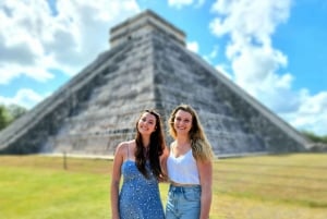 Desde Cancún: Excursión de un día a Chichén Itzá, Cenote y Valladolid