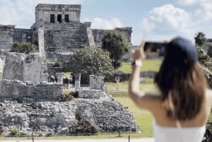 From Cancun: Day Trip to Tulum, Cenote & Playa del Carmen