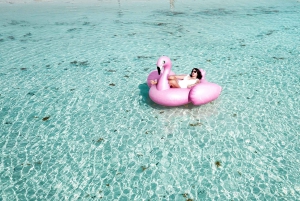 From Cancun: Enjoy a catamaran tour of Islas Mujeres with buffet lunch