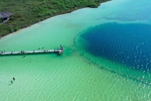 Au départ de Cancun : Kaan Luum avec Cenotes et Déjeuner ECO