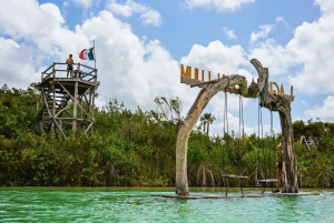 Au départ de Cancun : Kaan Luum avec Cenotes et Déjeuner ECO