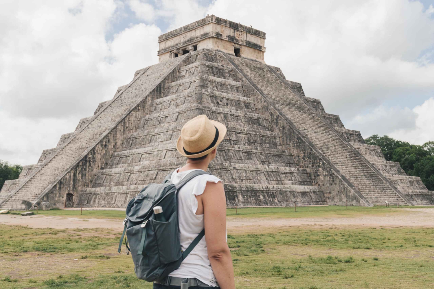 Vanuit Cancún: privétour door Chichen Itzá, Valladolid en Cenote