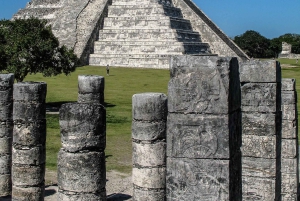 Depuis Cancún : visite privée de Chichen Itzá, Valladolid et Cenote