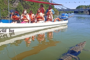 Da Cancún: escursione di un giorno al Rio Lagartos e Las Coloradas e pranzo