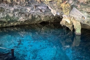 Från Cancún: Tur till Tulum och Cobá med besök till cenote och lunchbuffé