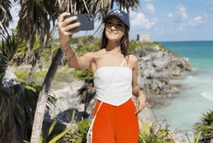 From Cancun: Tulum and Akumal Cenote and Turtle Swim Tour