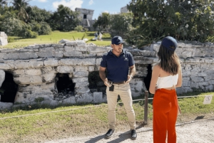 Из Канкуна: Тулум, сенот и тур по плаванию черепах в Акумале