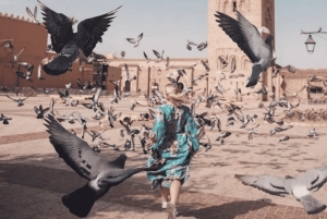 カサブランカ発：マラケシュ市内観光ツアー（ラクダ乗り体験付き）