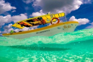 From Cozumel: 3 Reefs Boat Tour with Drinks and Snorkeling