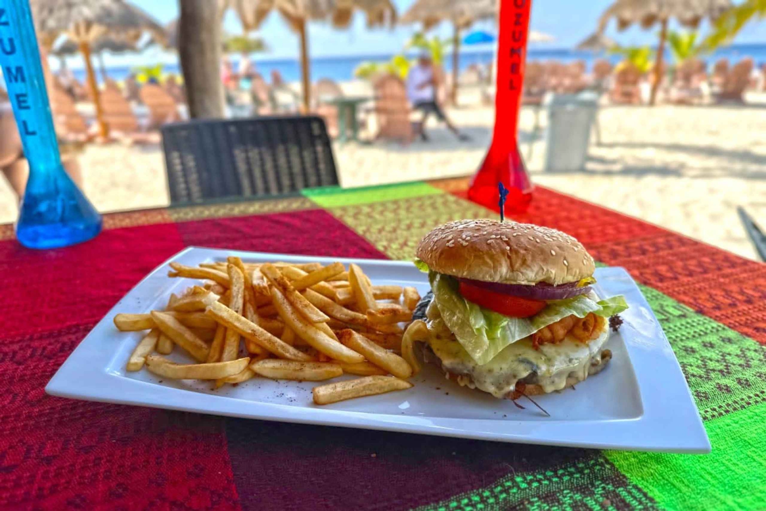 Vanuit Cozumel: Chankanaab-toegang + snorkelen + open bar + lunch