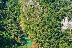 Från Guatemala City Semuc Champey på en dag.