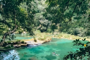 Från Guatemala City Semuc Champey på en dag.