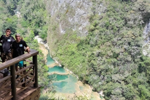 Från Guatemala City Semuc Champey på en dag.