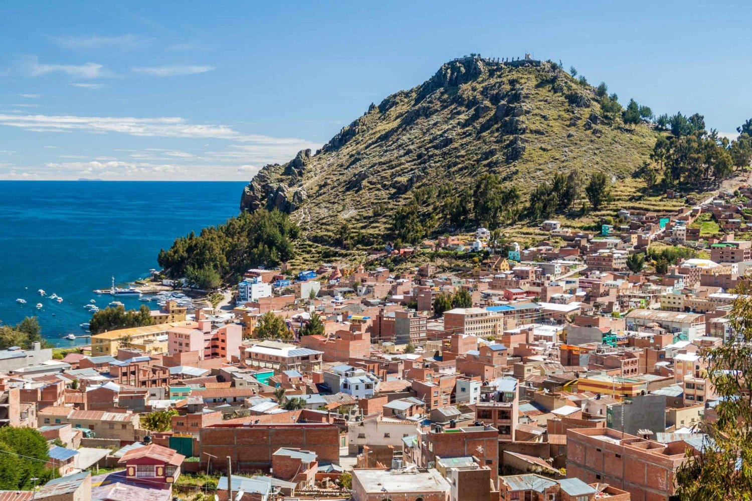 Desde La Paz: Excursión de un día a Titicaca, Copacabana e Isla del Sol