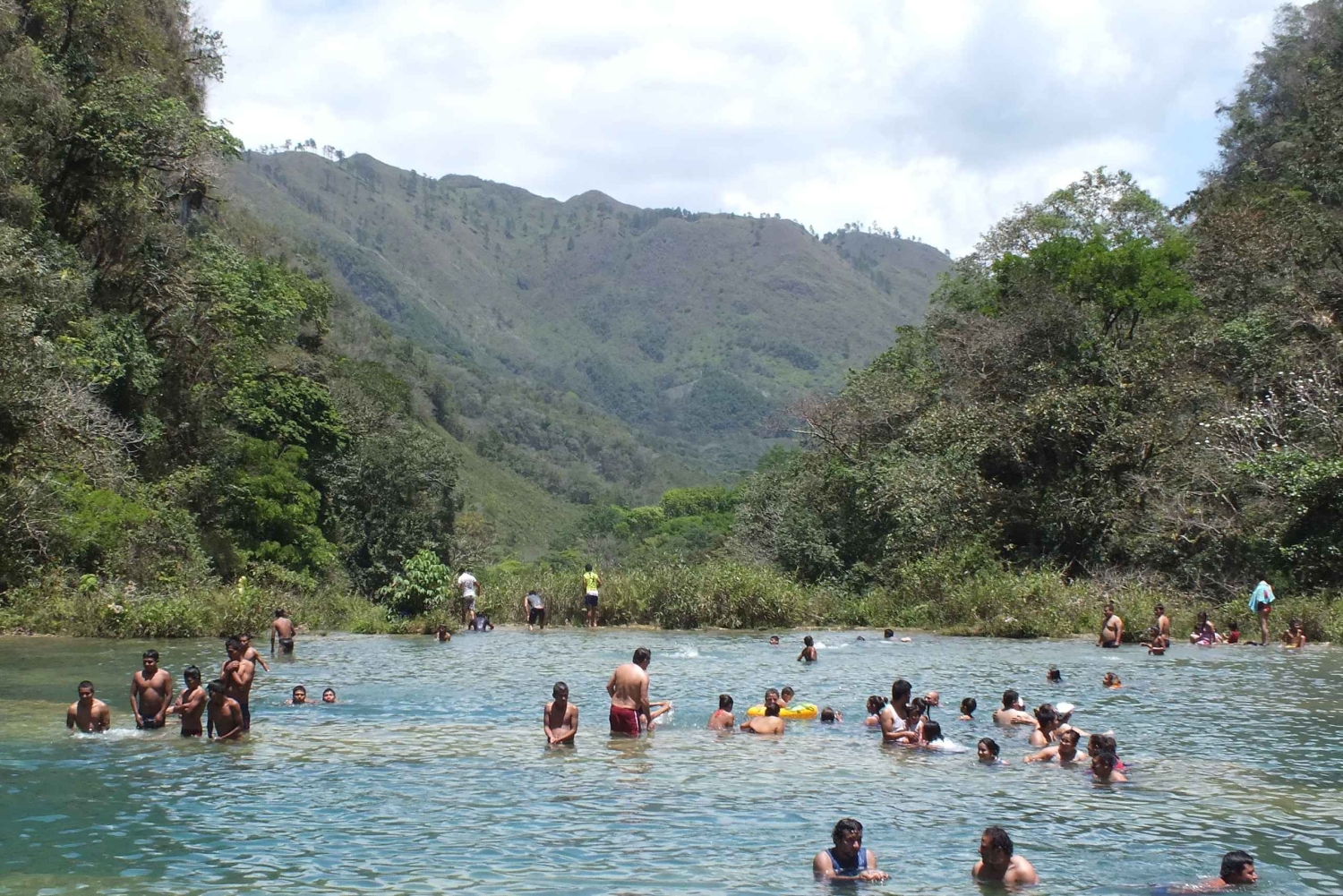 From Lanquin: Semuc Champey Park and Kanba Cave Guided Tour