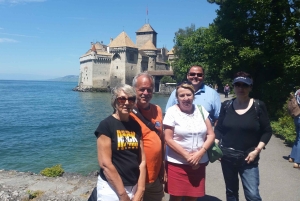 Из Лозанны: экскурсия в Монтрё, Чаплин и Шильонский замок