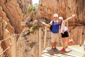 Málagasta: Caminito del Reyn päiväretki ja opastettu kierros