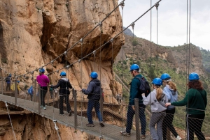 From Málaga & Costa del Sol: Caminito del Rey Guided Tour