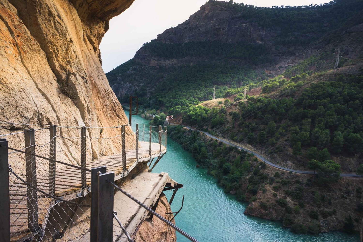 Fra Marbella eller Estepona: Caminito del Rey guidet dagstur