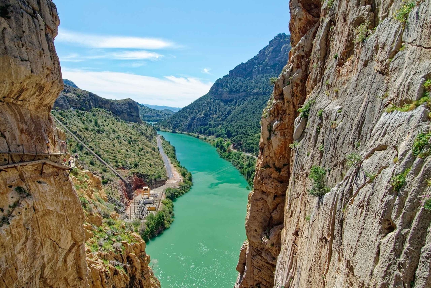 Fra Marbella eller Estepona: Caminito del Rey guidet dagstur