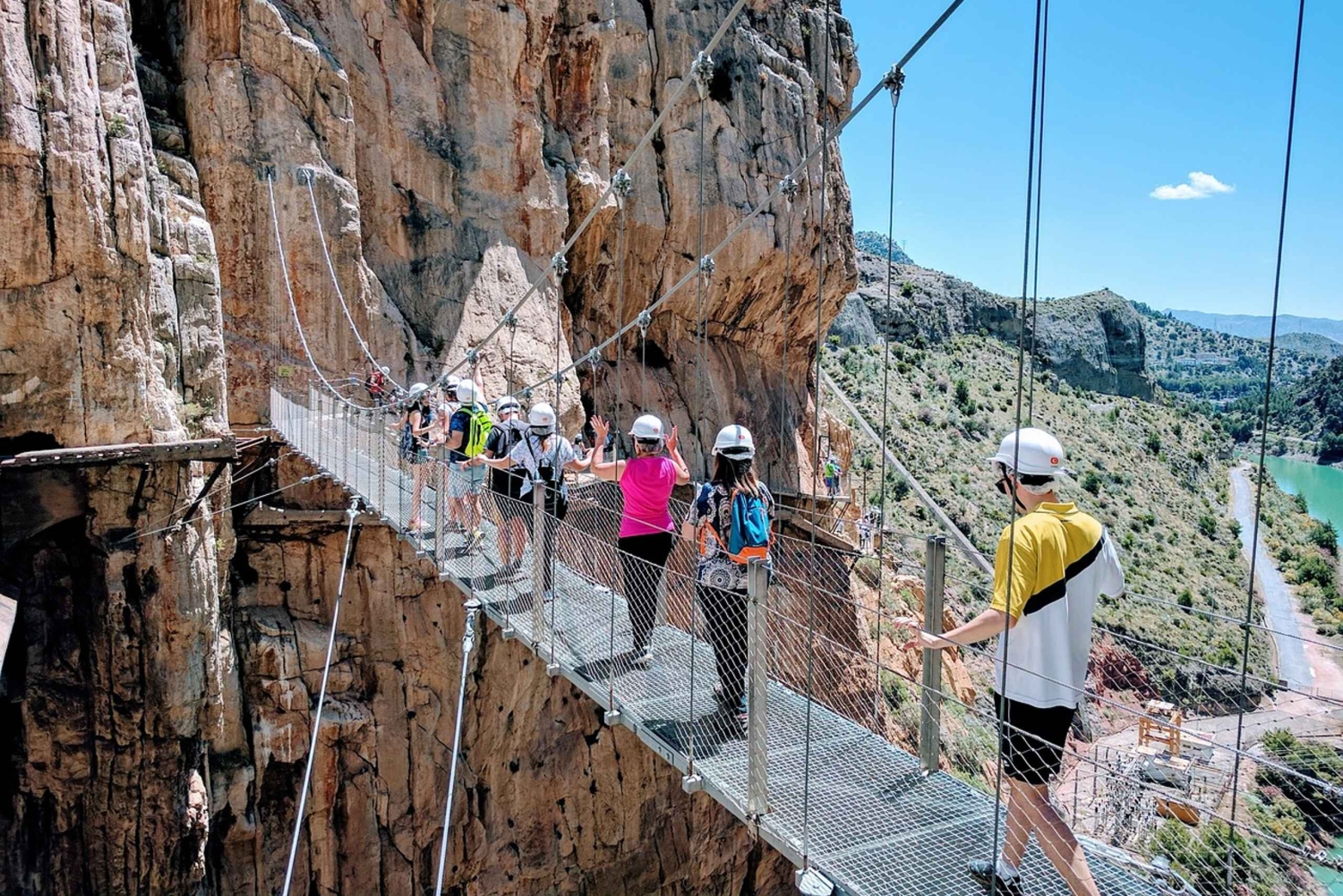 Fra Marbella eller Estepona: Caminito del Rey guidet dagstur