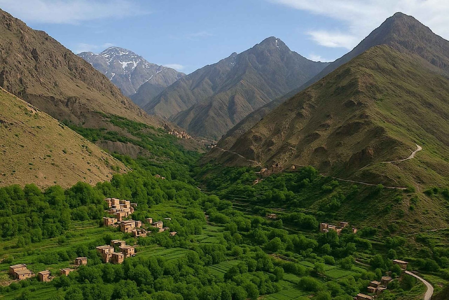 From Marrakech: Atlas Mountains Day Trip with Camel Ride