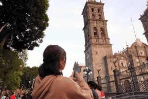 Vanuit Mexico-Stad: Cholula-piramide & Puebla-tour in kleine groep