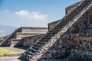 Depuis CDMX : visite guidée de Teotihuacán et Guadalupe