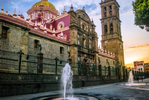 From Mexico City: Private Day Tour to Cholula, Tonantzintla, and Puebla